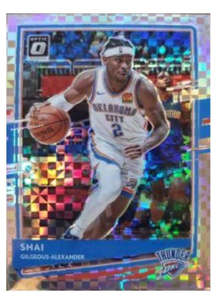 2020-21 Donruss Optic Base Set Shai Gilgeous-Alexander #143 card