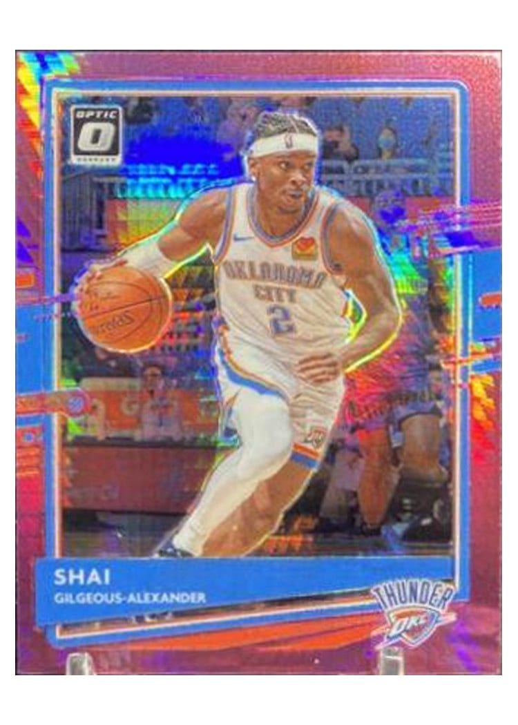 2020-21 Donruss Optic Base Set Shai Gilgeous-Alexander #143 card