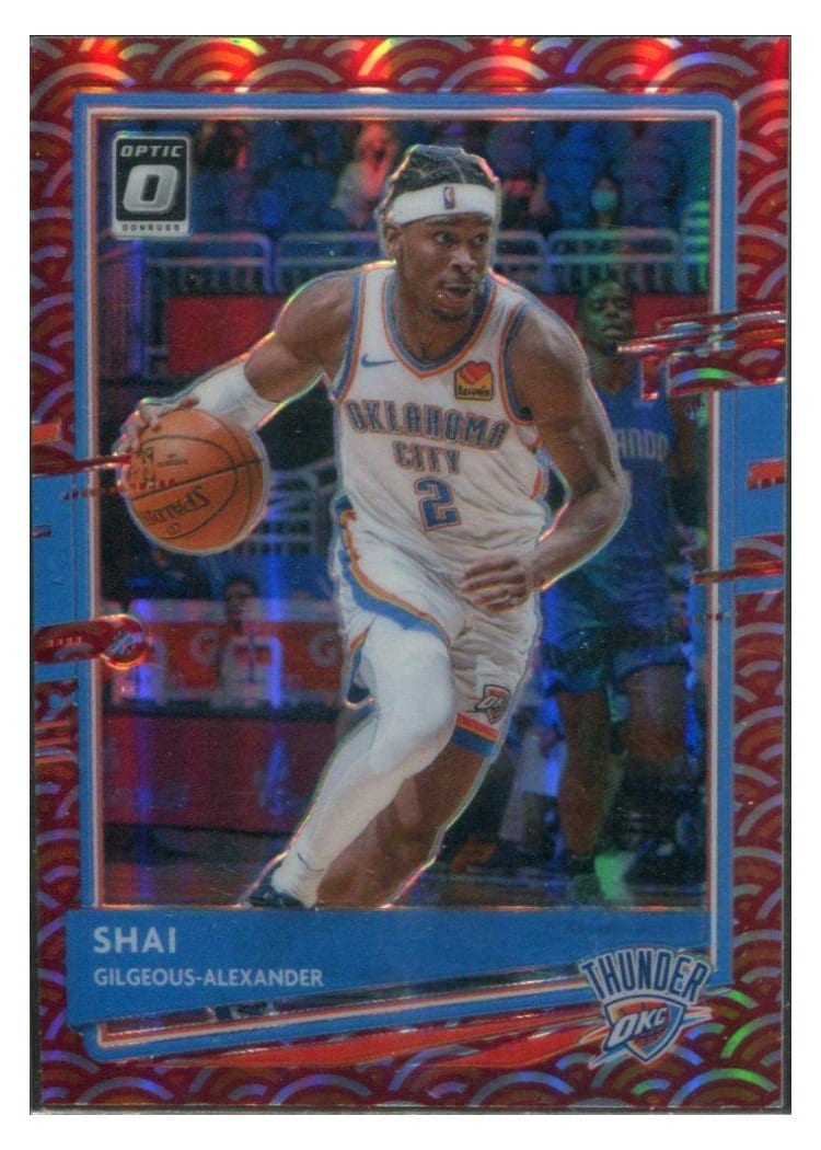 2020-21 Donruss Optic Base Set Shai Gilgeous-Alexander #143 card