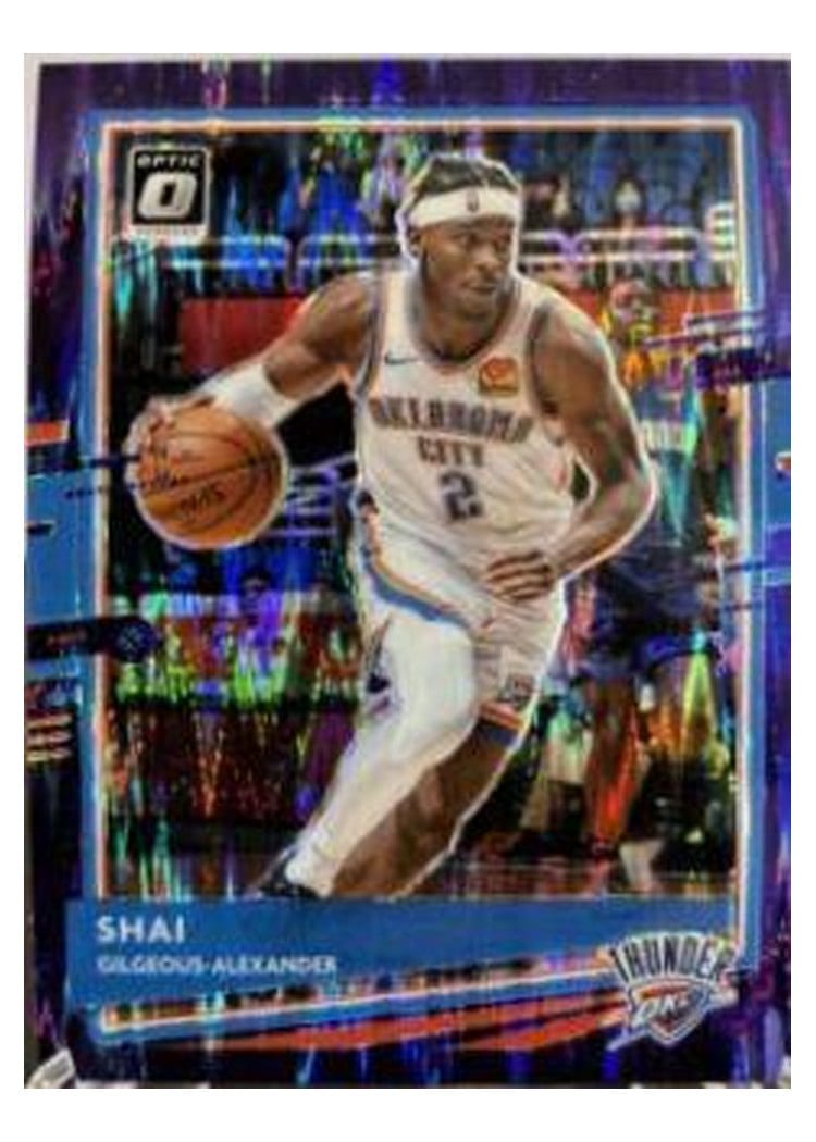 2020-21 Donruss Optic Base Set Shai Gilgeous-Alexander #143 card