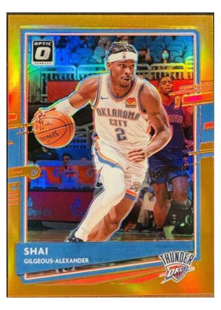 2020-21 Donruss Optic Base Set Shai Gilgeous-Alexander #143 card