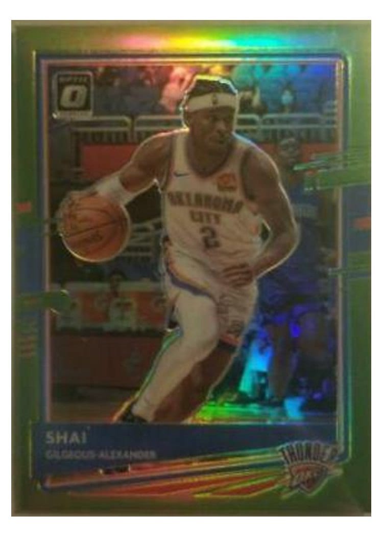 2020-21 Donruss Optic Base Set Shai Gilgeous-Alexander #143 card