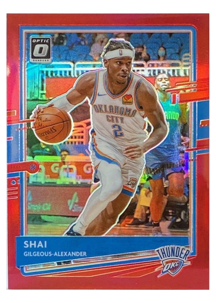 2020-21 Donruss Optic Base Set Shai Gilgeous-Alexander #143 card