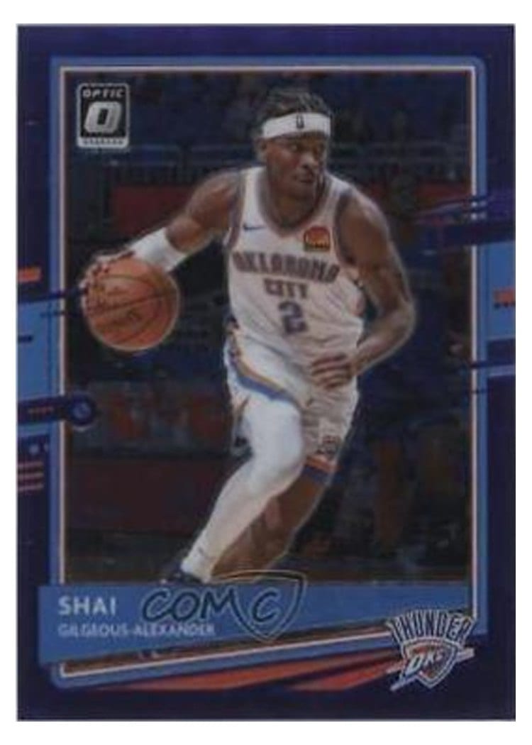 2020-21 Donruss Optic Base Set Shai Gilgeous-Alexander #143 card