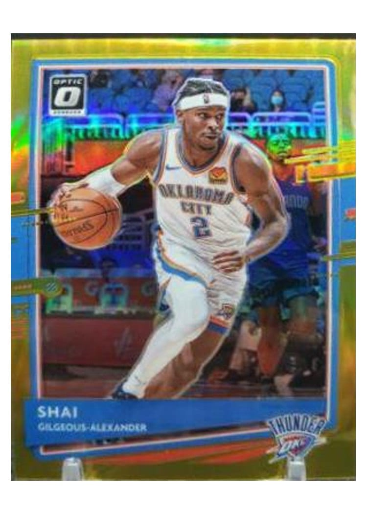2020-21 Donruss Optic Base Set Shai Gilgeous-Alexander #143 card