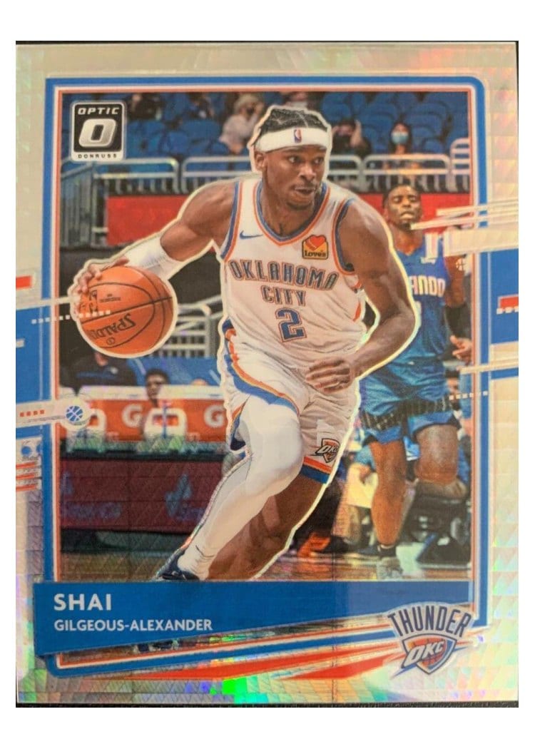 2020-21 Donruss Optic Base Set Shai Gilgeous-Alexander #143 card