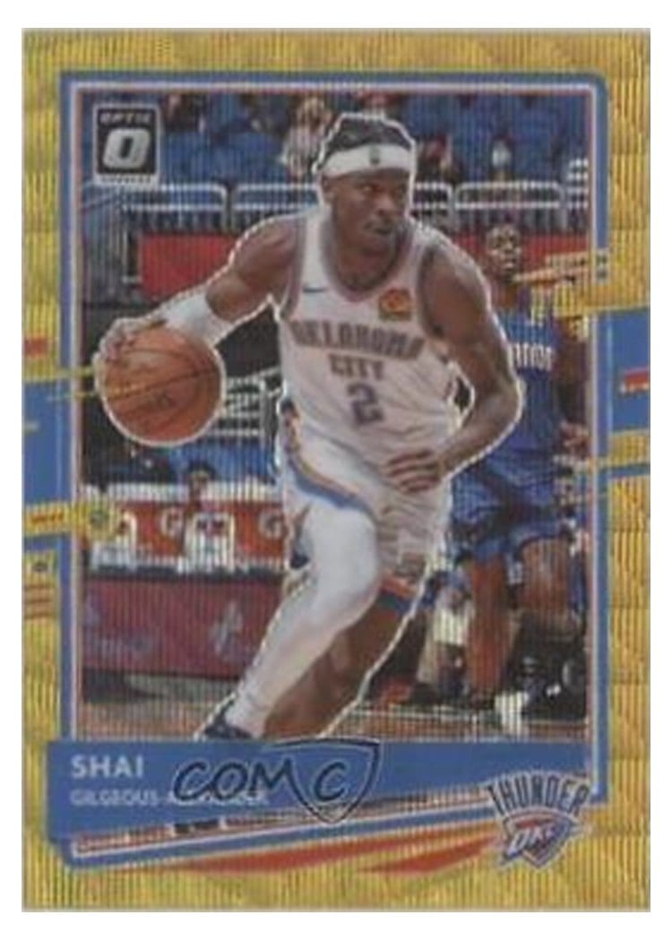 2020-21 Donruss Optic Base Set Shai Gilgeous-Alexander #143 card