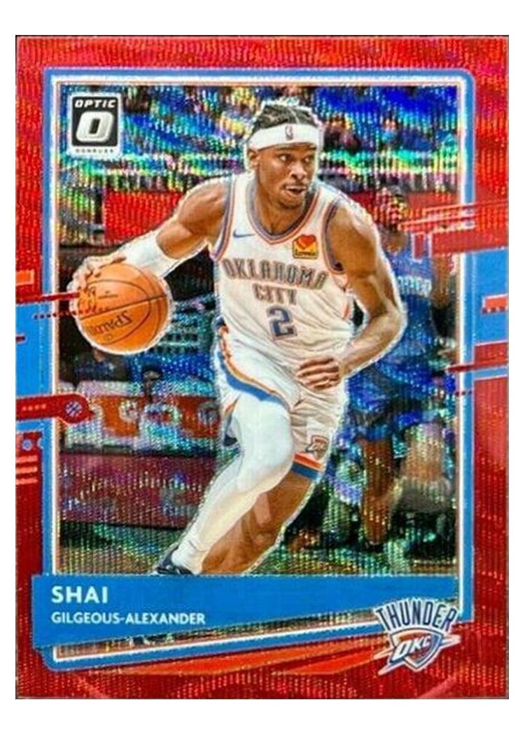 2020-21 Donruss Optic Base Set Shai Gilgeous-Alexander #143 card