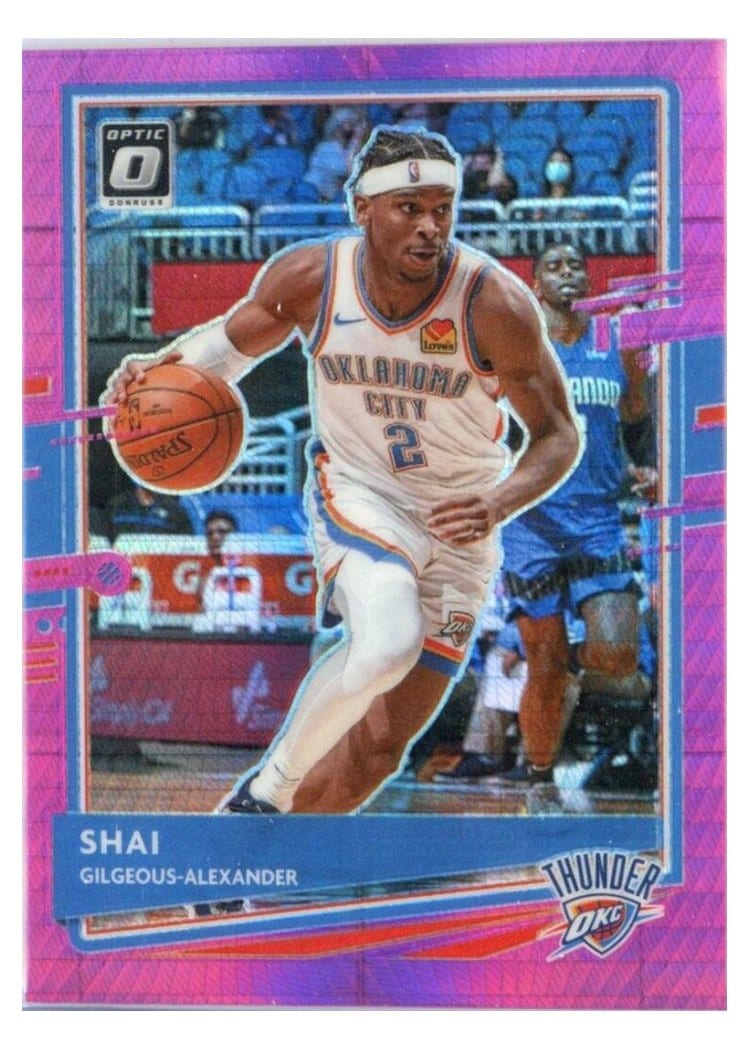 2020-21 Donruss Optic Base Set Shai Gilgeous-Alexander #143 card