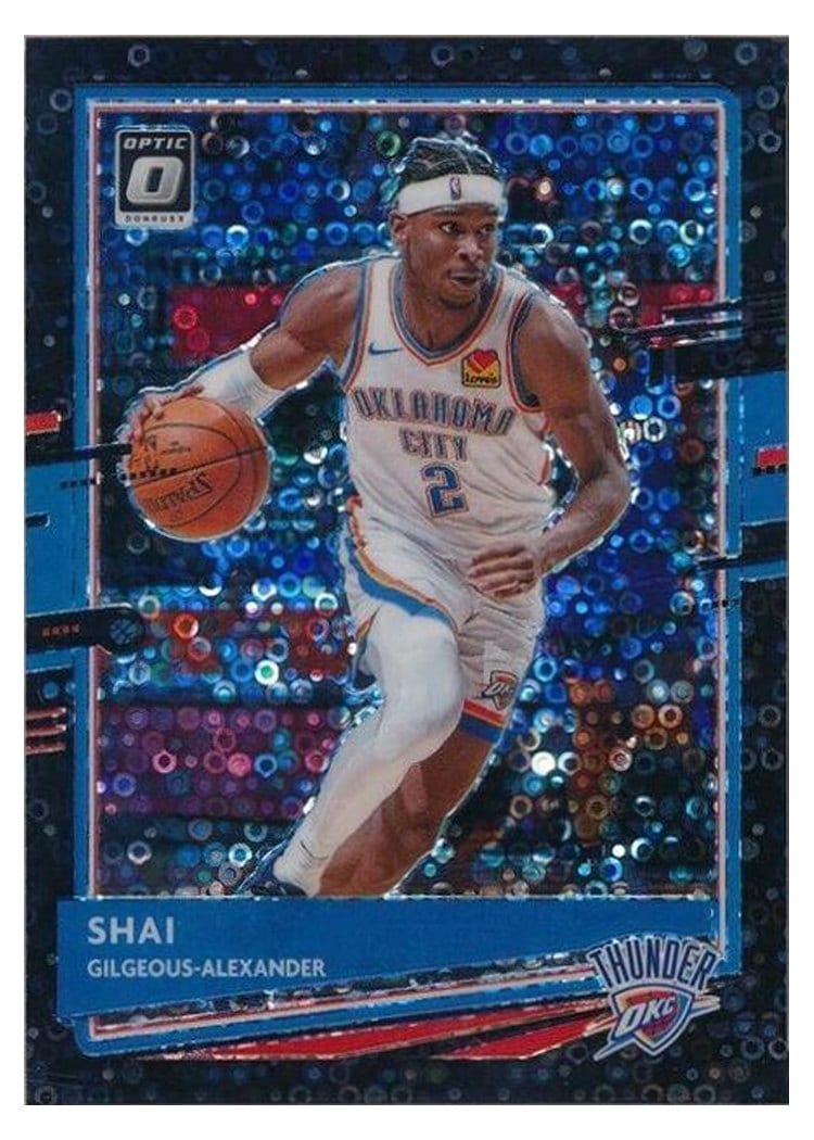 2020-21 Donruss Optic Base Set Shai Gilgeous-Alexander #143 card