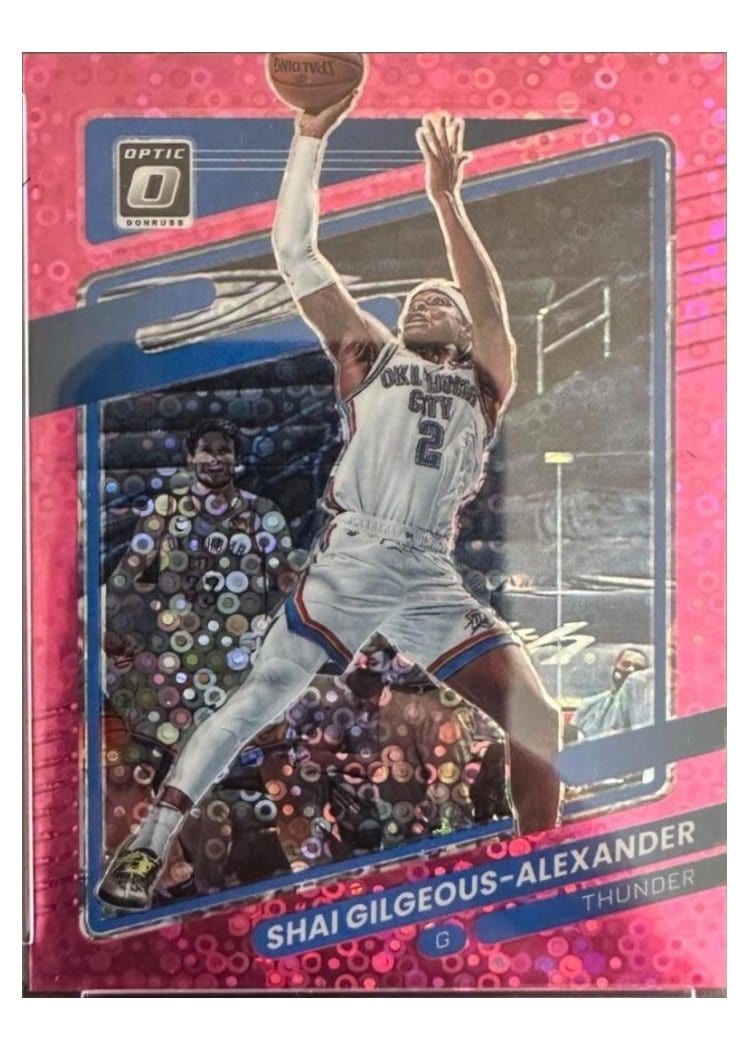 2020-21 Donruss Optic Base Set Shai Gilgeous-Alexander #143 card