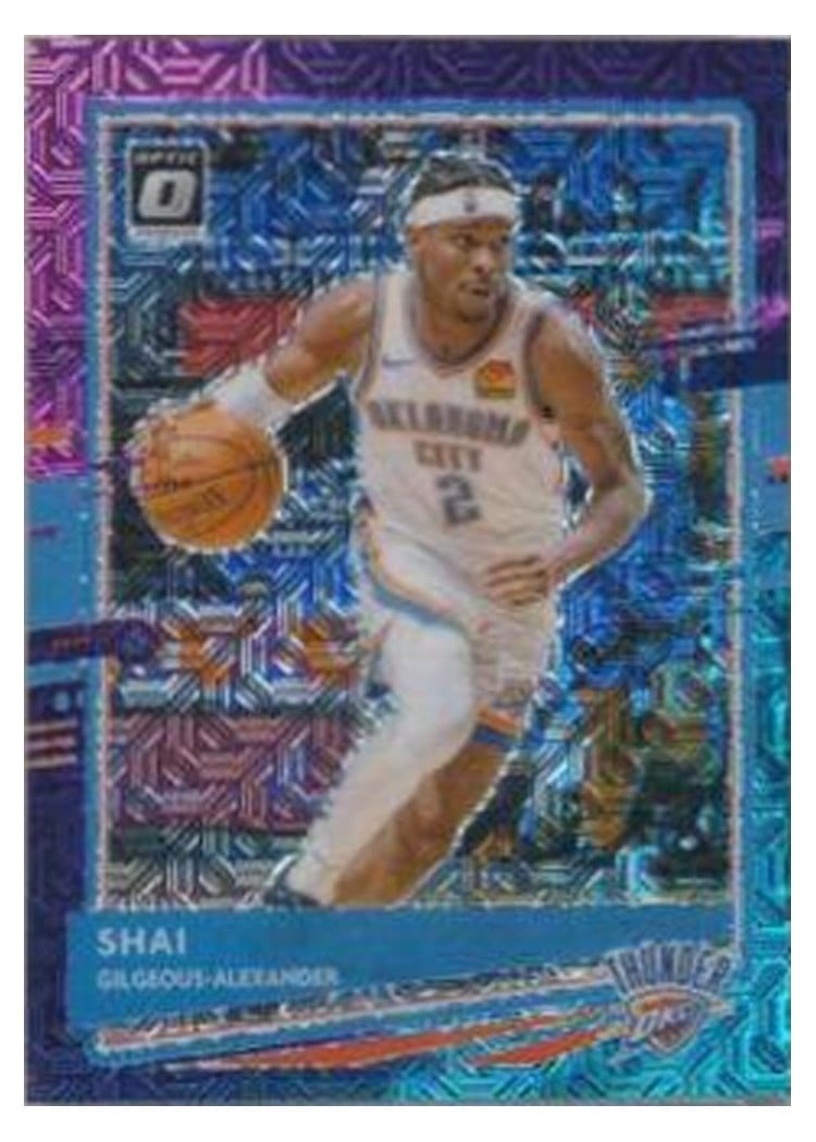 2020-21 Donruss Optic Base Set Shai Gilgeous-Alexander #143 card