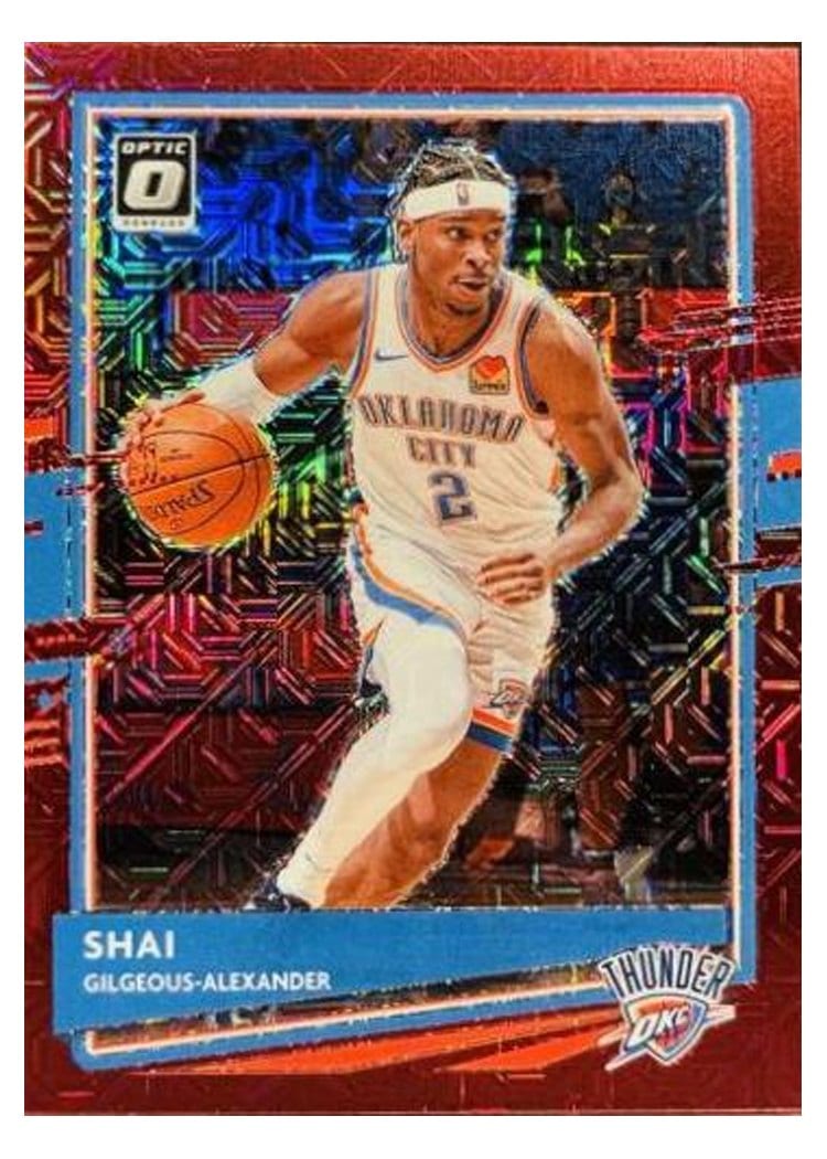 2020-21 Donruss Optic Base Set Shai Gilgeous-Alexander #143 card