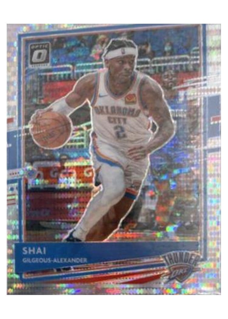 2020-21 Donruss Optic Base Set Shai Gilgeous-Alexander #143 card