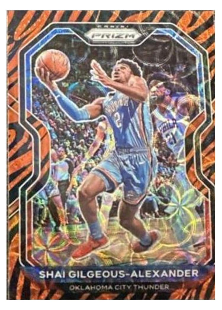 2020-21 Panini Prizm Base Set Shai Gilgeous-Alexander #118 card