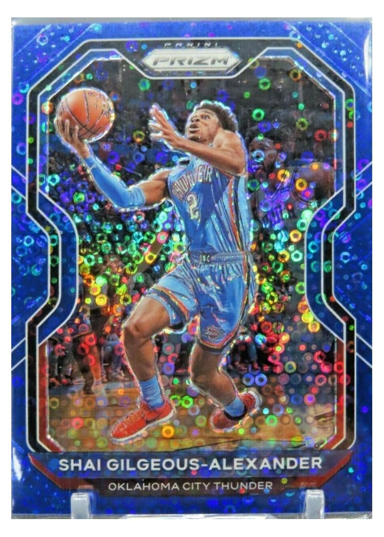 2020-21 Panini Prizm Base Set Shai Gilgeous-Alexander #118 card