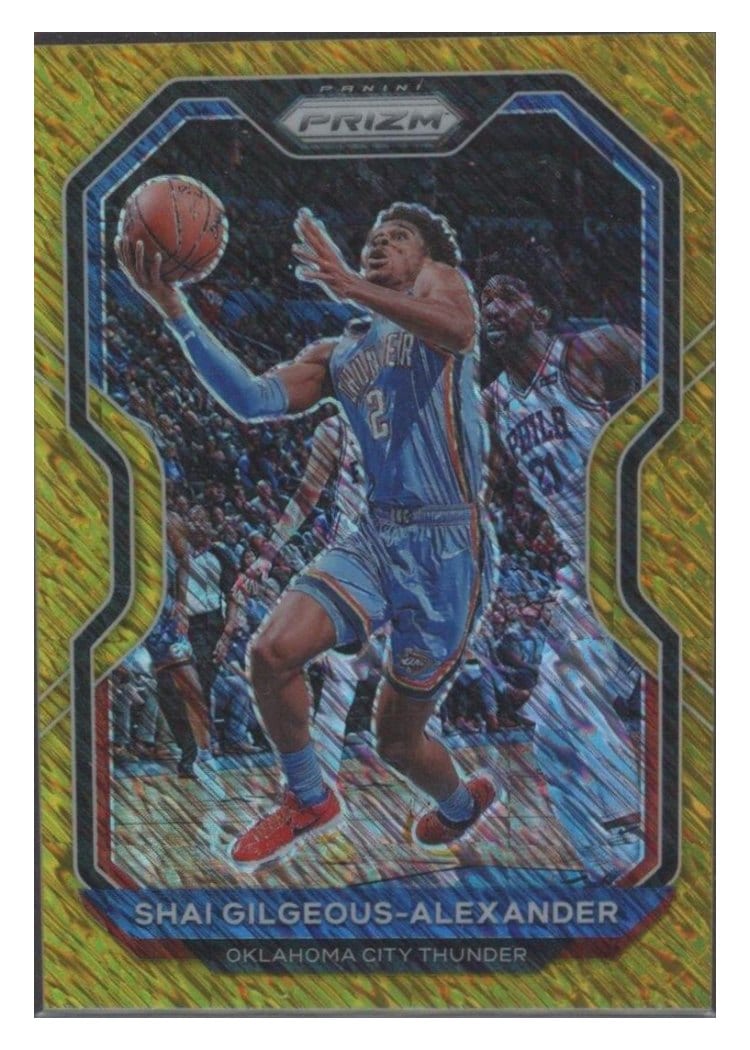 2020-21 Panini Prizm Base Set Shai Gilgeous-Alexander #118 card