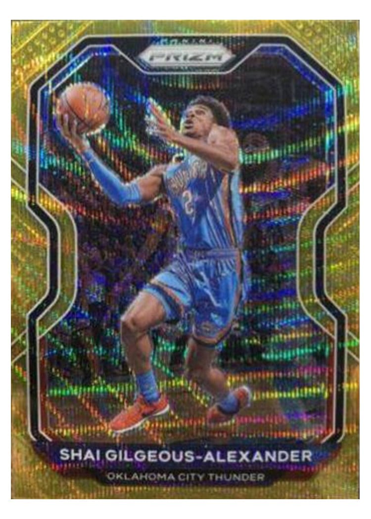 2020-21 Panini Prizm Base Set Shai Gilgeous-Alexander #118 card