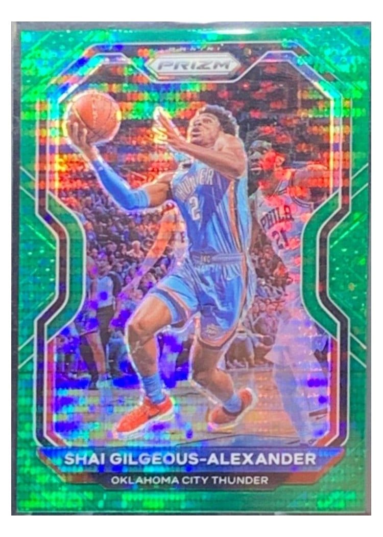 2020-21 Panini Prizm Base Set Shai Gilgeous-Alexander #118 card