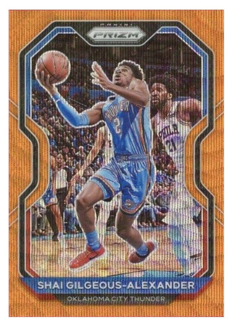 2020-21 Panini Prizm Base Set Shai Gilgeous-Alexander #118 card