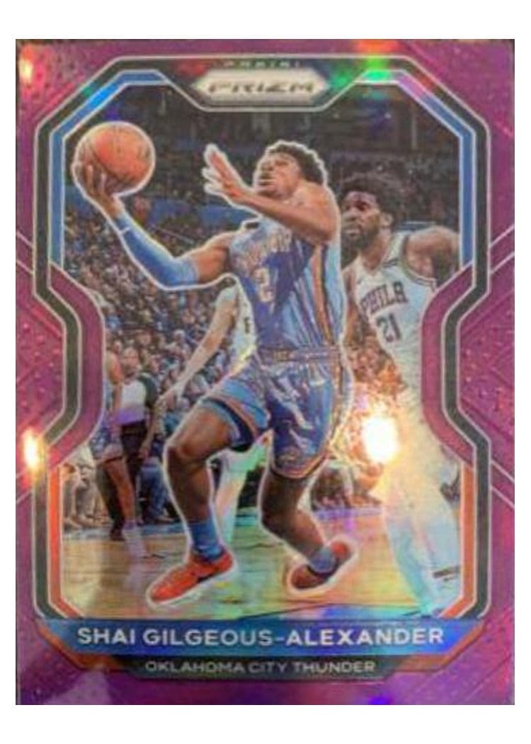 2020-21 Panini Prizm Base Set Shai Gilgeous-Alexander #118 card