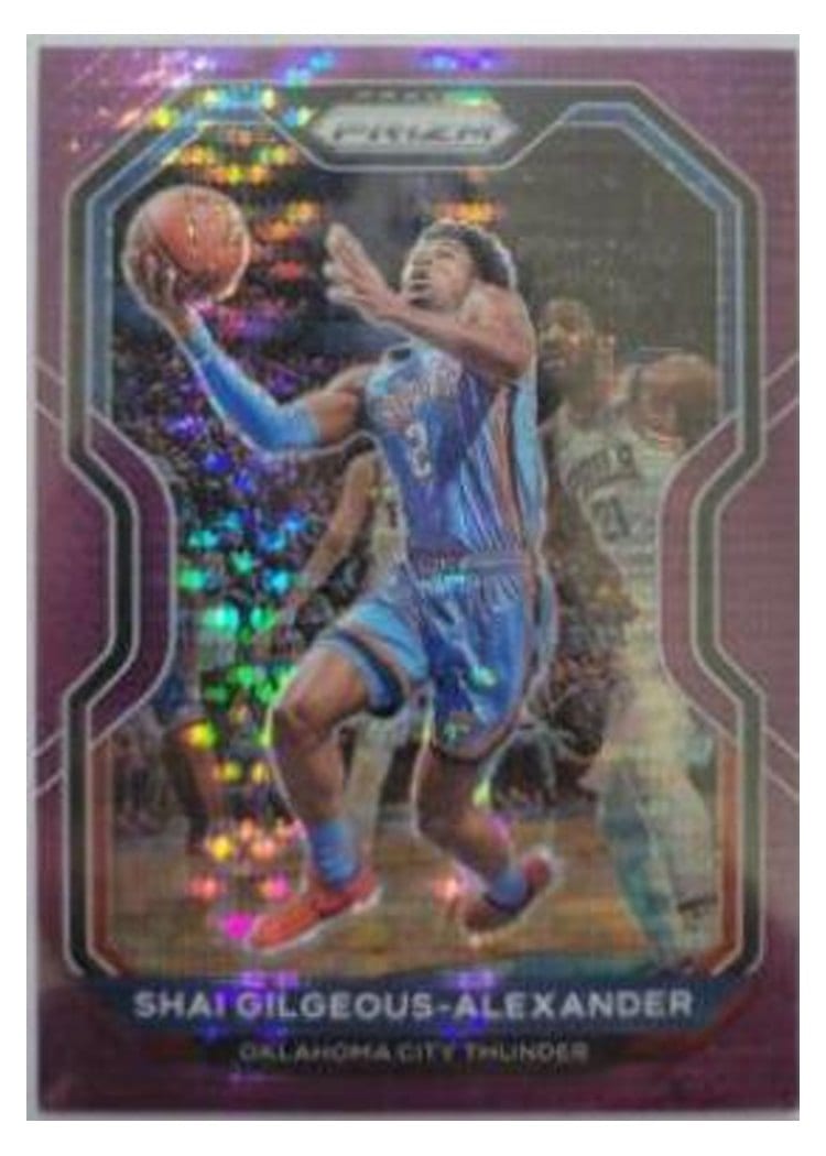 2020-21 Panini Prizm Base Set Shai Gilgeous-Alexander #118 card