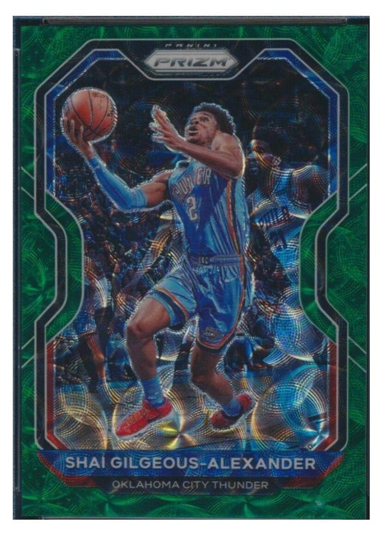 2020-21 Panini Prizm Base Set Shai Gilgeous-Alexander #118 card