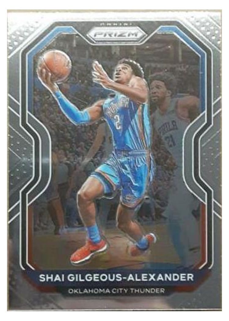 2020-21 Panini Prizm Base Set Shai Gilgeous-Alexander #118 card