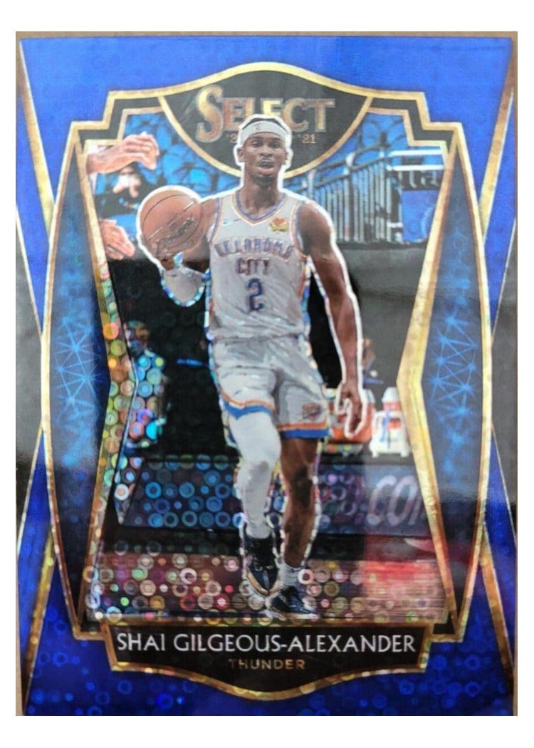 2020-21 Panini Select Base Set Shai Gilgeous-Alexander #119 card