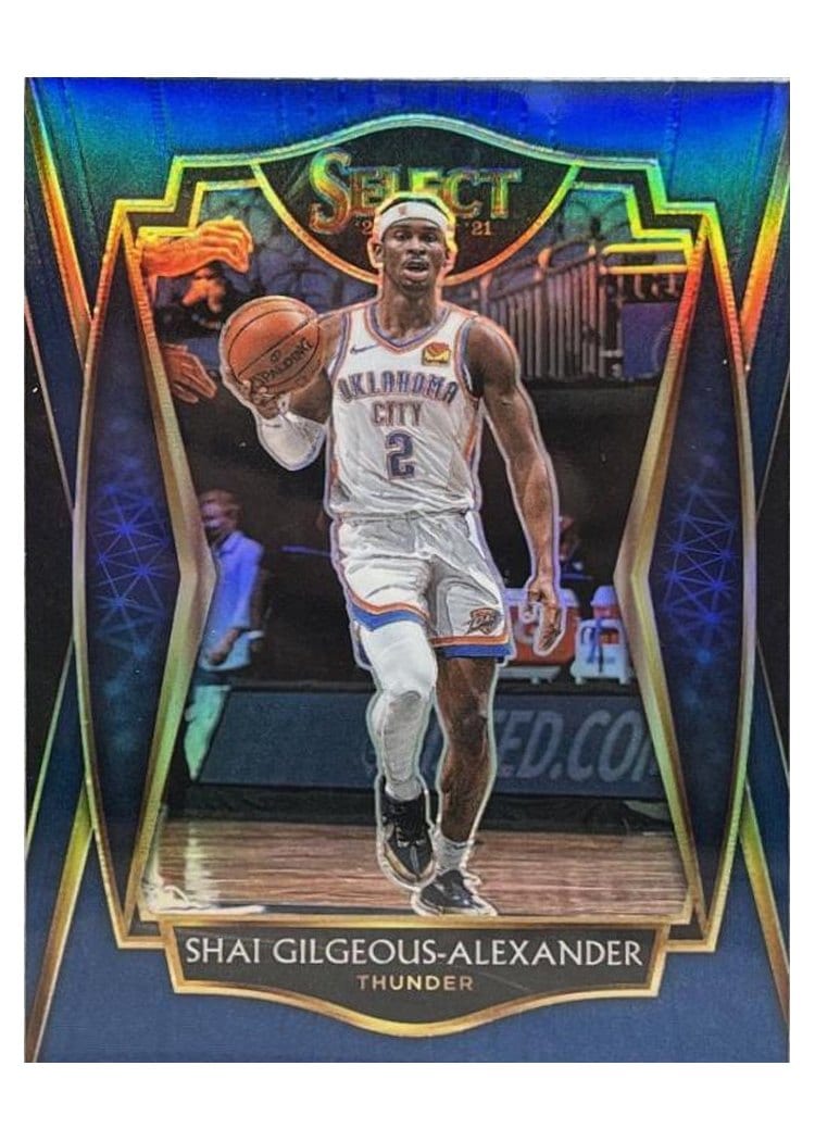 2020-21 Panini Select Base Set Shai Gilgeous-Alexander #119 card