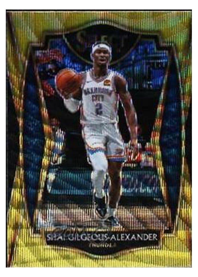 2020-21 Panini Select Base Set Shai Gilgeous-Alexander #119 card