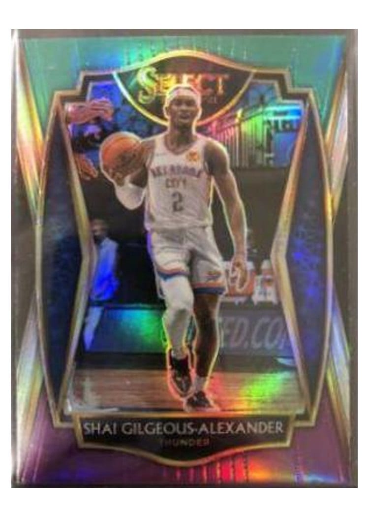 2020-21 Panini Select Base Set Shai Gilgeous-Alexander #119 card
