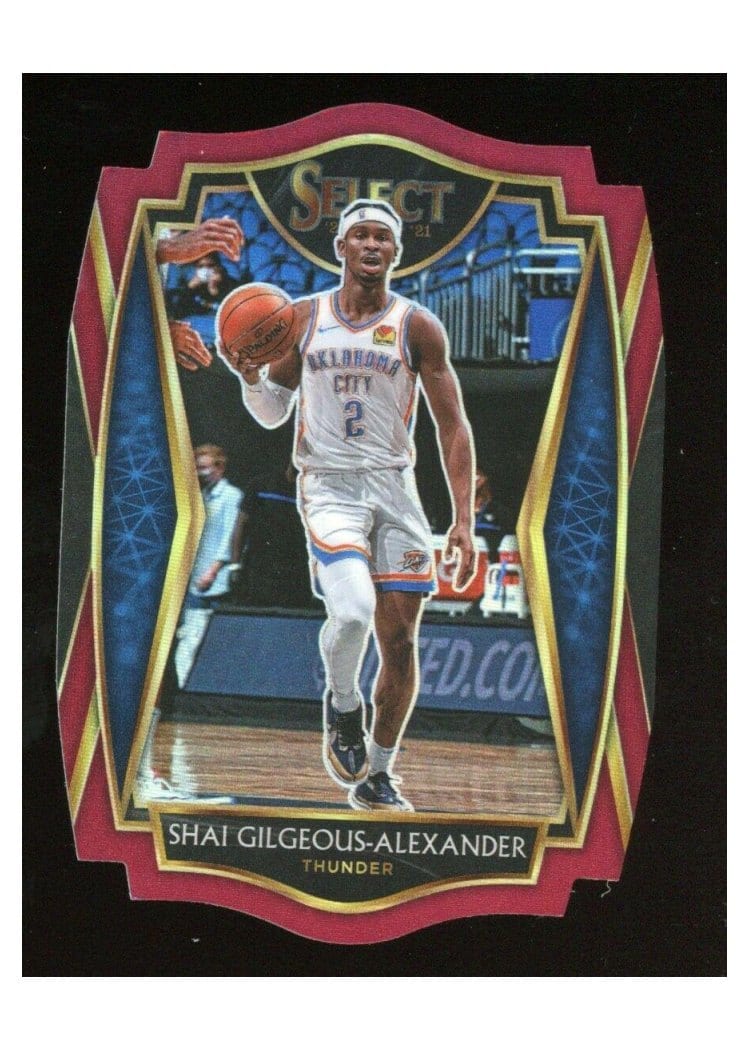 2020-21 Panini Select Base Set Shai Gilgeous-Alexander #119 card
