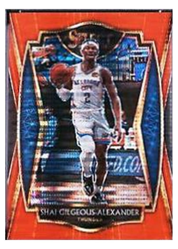 2020-21 Panini Select Base Set Shai Gilgeous-Alexander #119 card