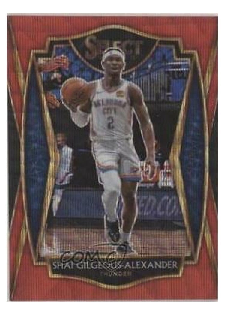2020-21 Panini Select Base Set Shai Gilgeous-Alexander #119 card