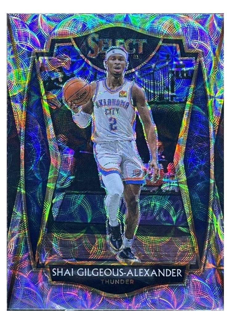 2020-21 Panini Select Base Set Shai Gilgeous-Alexander #119 card