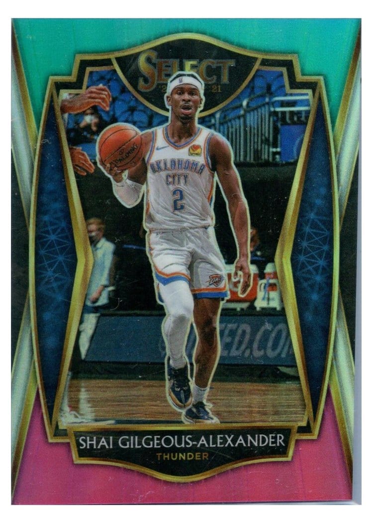 2020-21 Panini Select Base Set Shai Gilgeous-Alexander #119 card
