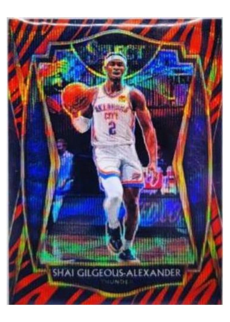 2020-21 Panini Select Base Set Shai Gilgeous-Alexander #119 card