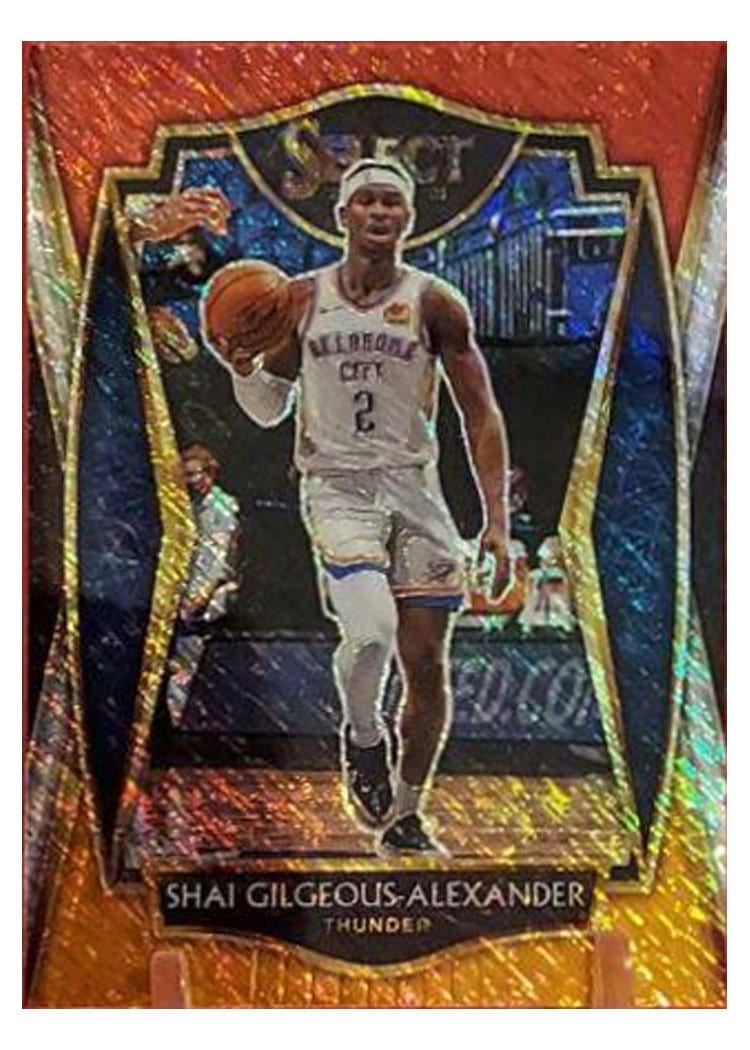 2020-21 Panini Select Base Set Shai Gilgeous-Alexander #119 card