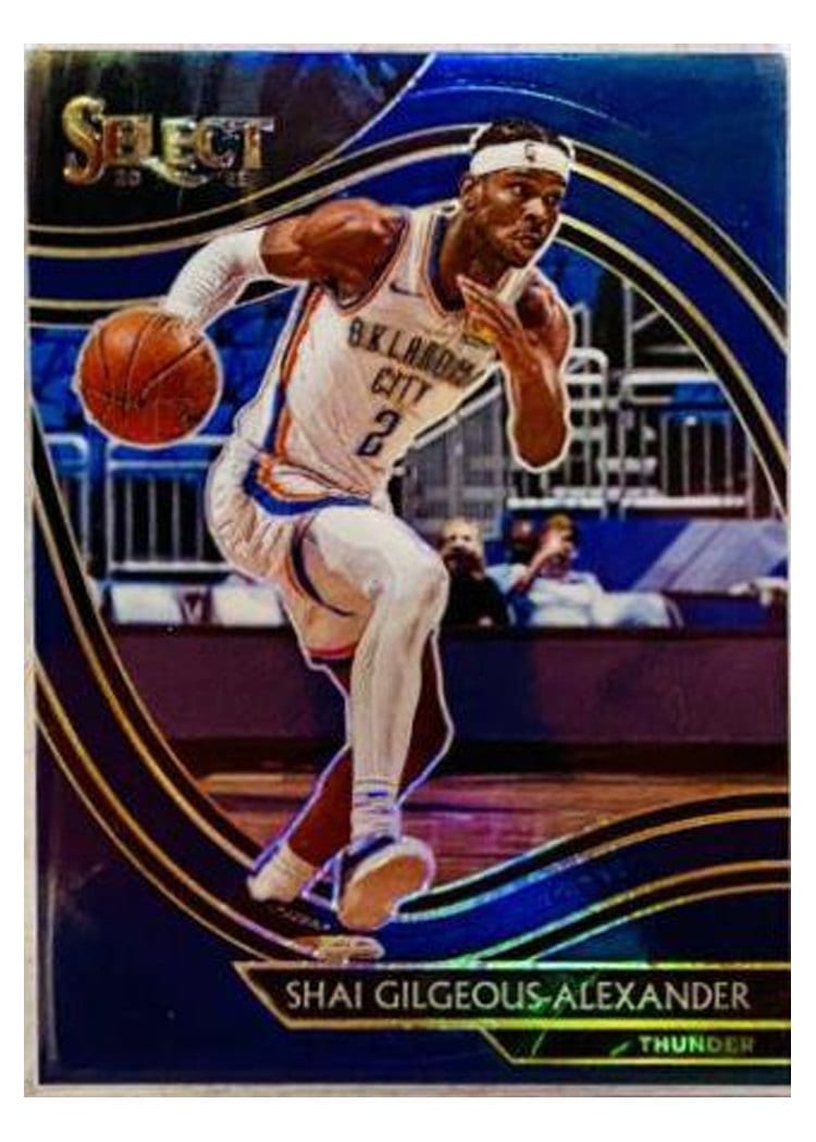 2020-21 Panini Select Base Set Shai Gilgeous-Alexander #251 card