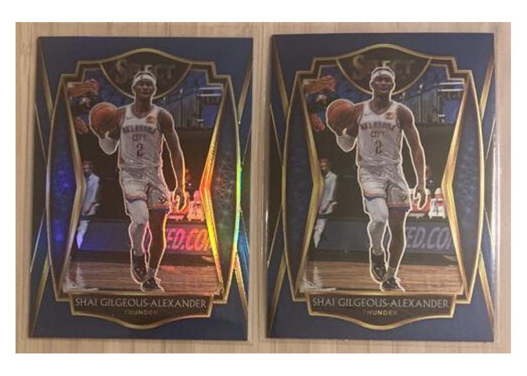 2020-21 Panini Select Base Set Shai Gilgeous-Alexander #251 card