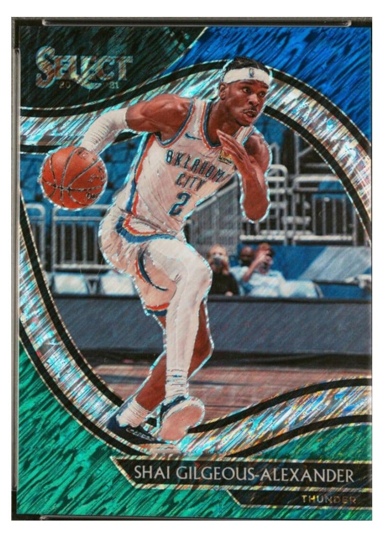 2020-21 Panini Select Base Set Shai Gilgeous-Alexander #251 card
