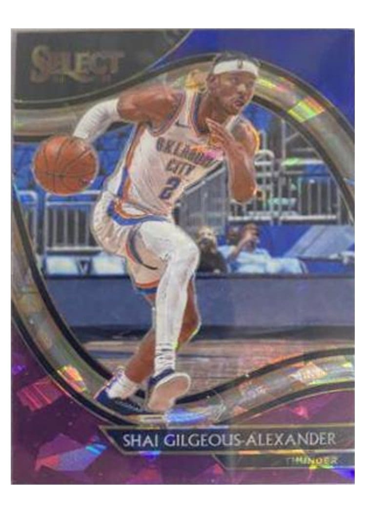 2020-21 Panini Select Base Set Shai Gilgeous-Alexander #251 card