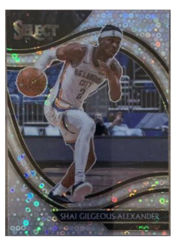 2020-21 Panini Select Base Set Shai Gilgeous-Alexander #251 card