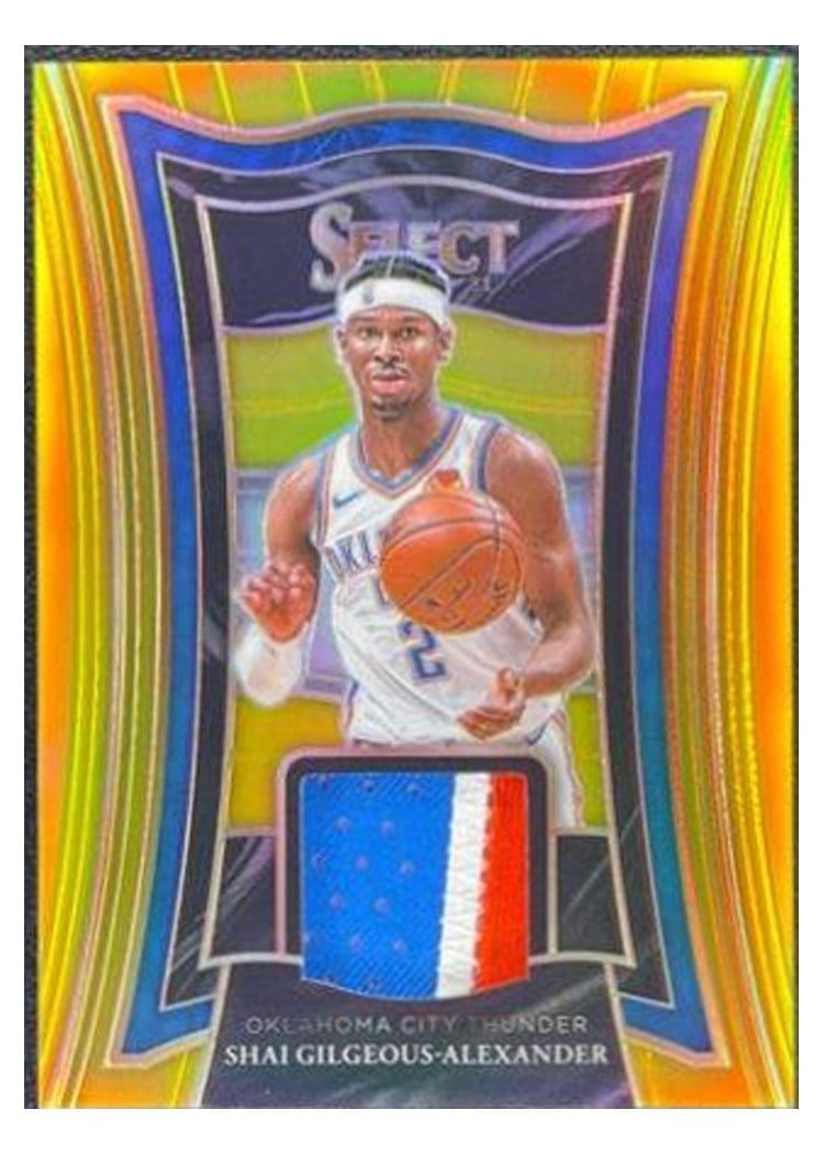 2020-21 Panini Select Base Set Shai Gilgeous-Alexander #251 card