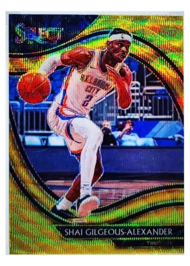 2020-21 Panini Select Base Set Shai Gilgeous-Alexander #251 card