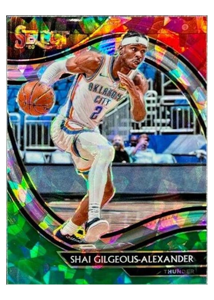 2020-21 Panini Select Base Set Shai Gilgeous-Alexander #251 card