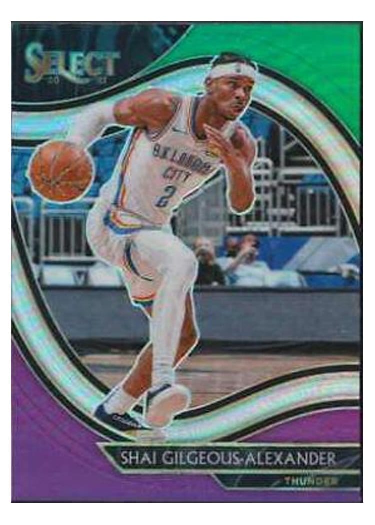 2020-21 Panini Select Base Set Shai Gilgeous-Alexander #251 card