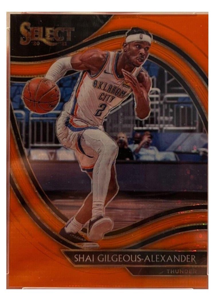 2020-21 Panini Select Base Set Shai Gilgeous-Alexander #251 card
