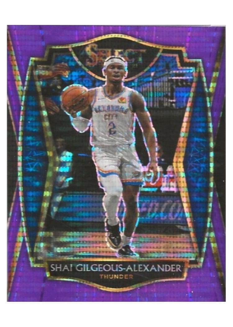 2020-21 Panini Select Base Set Shai Gilgeous-Alexander #251 card